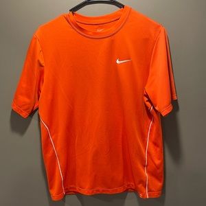 Nike Dri-Fit Vintage Orange Shirt (Size: M)
